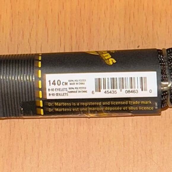 Dr. Martens Air Wair Boots Size 10 M or 11 L Smooth Leather Boots Black 1460 - Picture 10 of 10